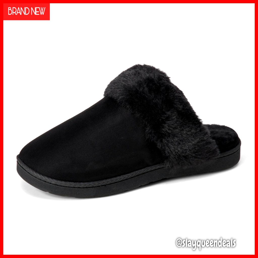 Women's Faux Fur Cozy Slippers With Padded Insole For Indoor Comfort